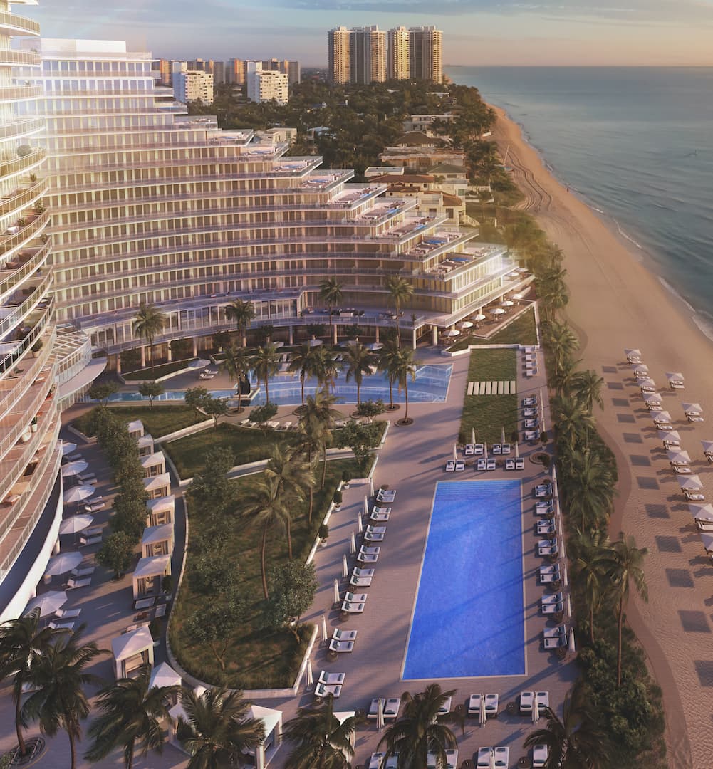 Auberge Beach view
